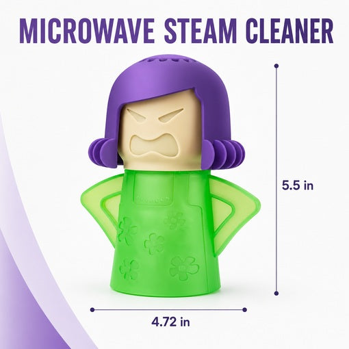 Quick-Clean Microwave Steam Figurine