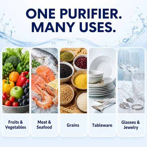 Cordless Ultrasonic Produce & Fruit Purifier