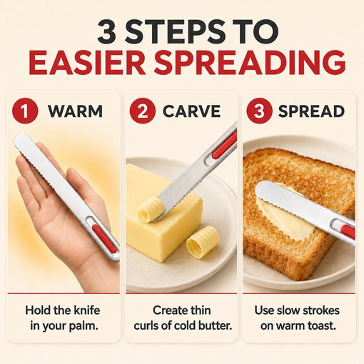 Smart Heat-Transfer Butter Spreader